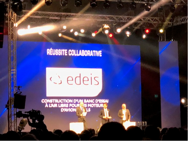 EDEIS LAUREAT DU « GLOBAL INDUSTRIE AWARD » DANS LA CATEGORIE REUSSITE COLLABORATIVE