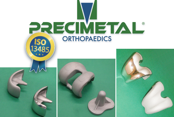 PRECIMETAL OBTIENT LA CERTIFICATION ISO 13485 DANS LE DOMAINE MEDICAL